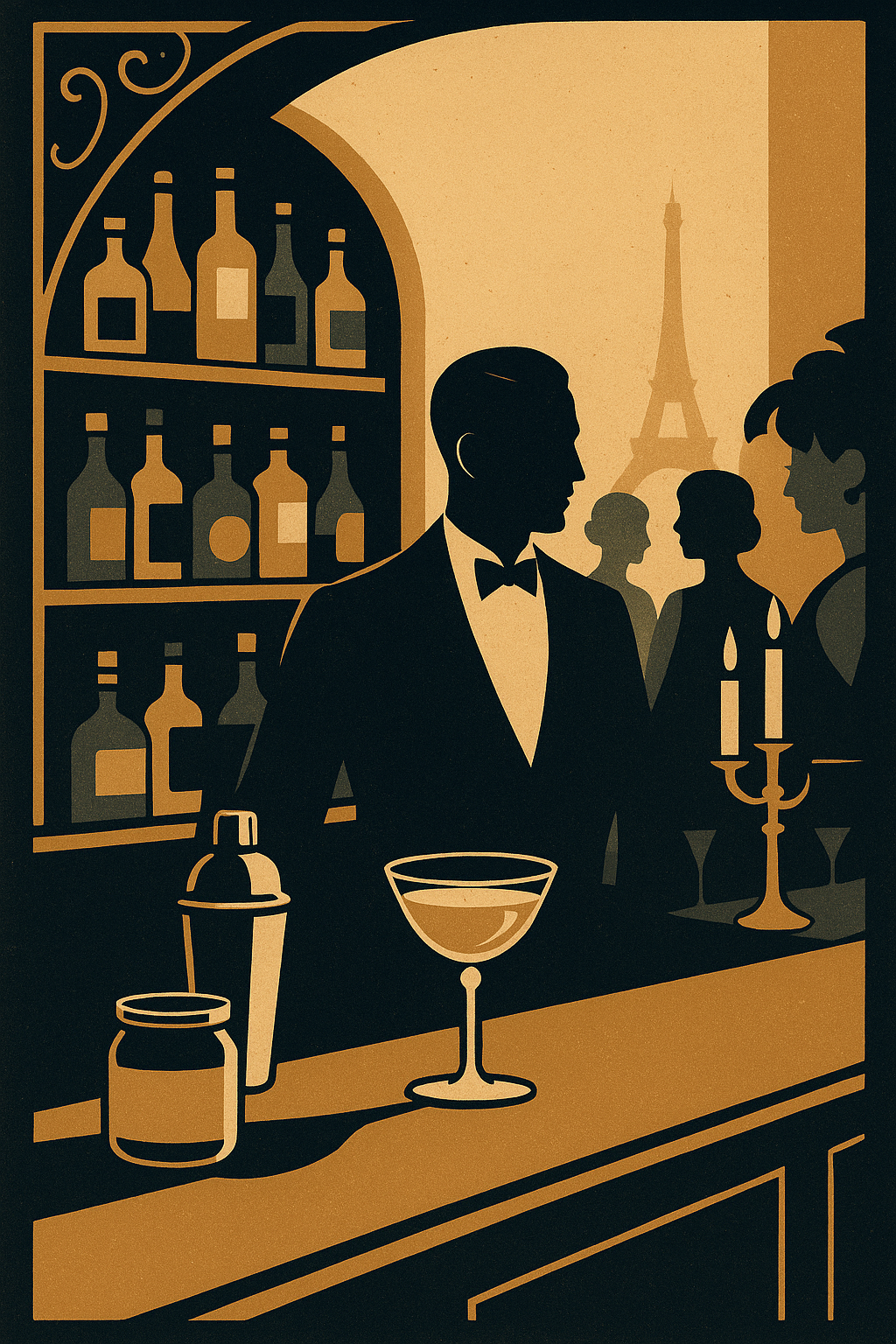 Ritz Paris, 1920s Portrait