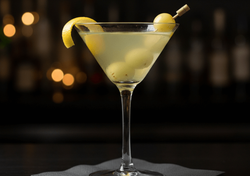 B.G's Martini (Brined Grapes Martini)