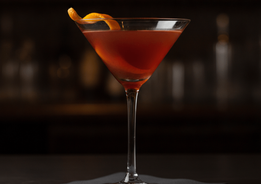 Blood Orange Martini